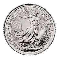 1/10 oz British Platinum Britannia Coin