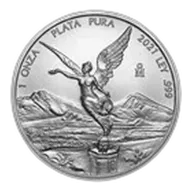 2021 Mexico 1 oz Silver Libertad BU