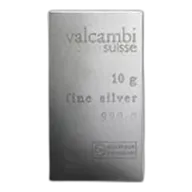 10g Valcambi Silver Bar