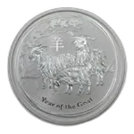 2015 Australia 1/2 oz Silver Year of the Goat BU (Series II)