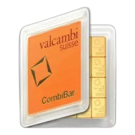 20 Gram Swiss Valcambi Gold CombiBar