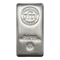 1 Kilo First Majestic Round Silver Bar