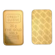 Credit Suisse 20 Gram Gold Bar