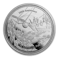 1 oz Silver Round - Boston Tea Party (250th Anniversary)
