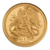 1oz Gold Coin Angel Isle of Man