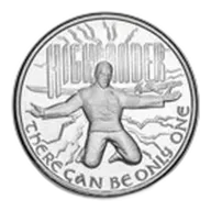 2 oz Silver Round - Highlander (TV Series, Random Motif)