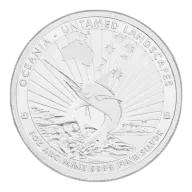 ABC Silver Bullion- Untamed Landscapes 1oz Sailfish Coin