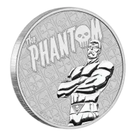 2022 1 oz Tuvalu Silver "The Phantom" Coin