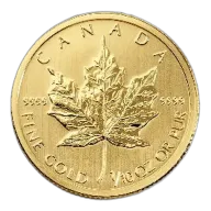 1/10 oz Maple Leaf Gold Coin