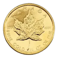 1/4 oz Maple Leaf Gold Coin