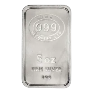 5 Oz JBR Silver Bar