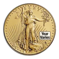 1 oz Gold Eagle - BU (Year Varies).