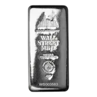 Wall Street Mint Cast Silver Bar 1kg