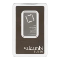 Valcambi Suisse 1 oz Platinum Bar (In Assay)