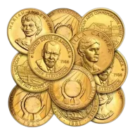 American Gold Art Medallion - 1/2oz (Various Designs)