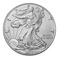 2019 Silver American Eagle - BU