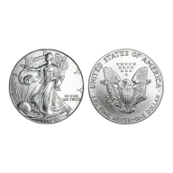 1997 American Eagle Silver 1 Oz Bullion Coin in Capsule