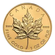 1 oz Maple Leaf Gold Coin