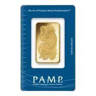 1 oz PAMP Gold Bar | Fortuna Gold Bar