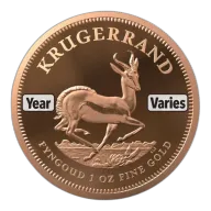 1 oz South Africa Gold Krugerrand (Year Varies)