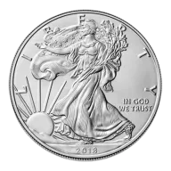 2018 Silver American Eagle - BU
