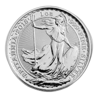 1 OZ GREAT BRITAIN SILVER BRITANNIA