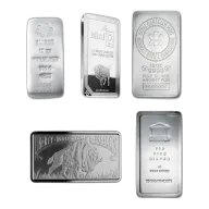 10 oz Pure Silver Bars (Various Brands)