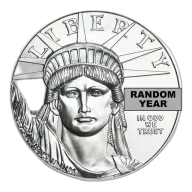 American 1/4 Oz Platinum Eagle (Random Date)