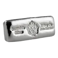 5 oz Scottsdale Mint Silver Bar