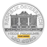 1 oz Austrian Silver Philharmonic (Year Varies)