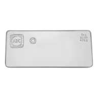 5kg - Generic Silver Cast Bar
