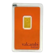 2.5g Valcambi Gold Bar