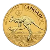 2026 Australia 1/10 oz Gold Kangaroo BU