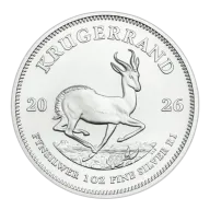 1 oz South African Mint Krugerrand Silver Coin