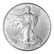 2009 American Silver Eagle 1 oz $1 - BU