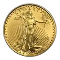 1998 1/2 oz American Gold Eagle BU