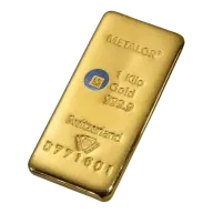 1 Kilo Metalor Gold Bar