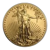 2011 1/2 oz American Gold Eagle BU
