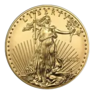2022 1/10 oz American Gold Eagle Coin (BU)