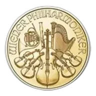 2025 Austria 1/10 oz Gold Philharmonic BU