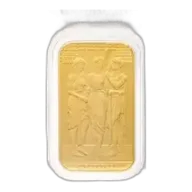 1 oz Gold Bar Royal Mint The Three Graces - Minted