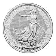 2026 Great Britain Silver Britannia £2 1 oz - BU