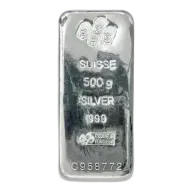 500 g PAMP Silver Bar