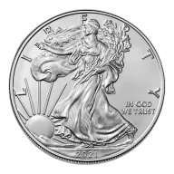 2021 Silver American Eagle - BU (Type 1)