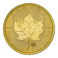 2021 Gold Maple Leaf 1 oz Bullion Coin - Pre-Owned