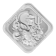 Royal UK Mint Silver Britannia and Liberty Bar 1oz