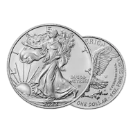 1oz American Silver Eagle Coin Type2 - US Mint