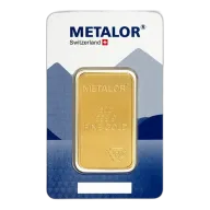 Metalor Stamped 50g Gold Bar