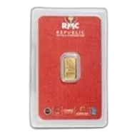 1g Gold Bar