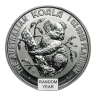 Australia 1 oz Platinum Koala BU (Random Year)